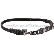 Women's PU Belt With Alloy Chain